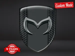 Mazda Emblemi Silicone Auto Max Sportivi Chic Durevoli